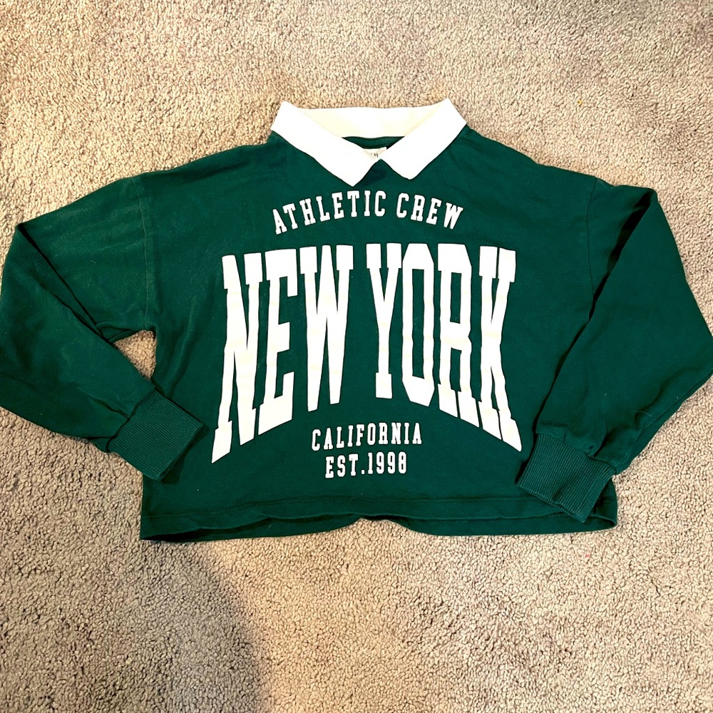Zara Girls long sleeve polo (size 9)